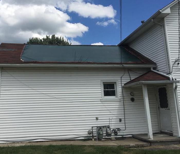 Roof Leak restoration In Maumee Home